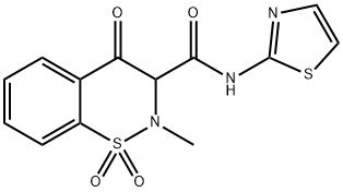 Sudoxicam Struktur