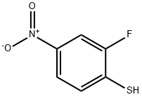 Benzenethiol, 2-fluoro-4-nitro- Struktur