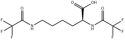 L-Lysine, N2,N6-bis(2,2,2-trifluoroacetyl)- Struktur