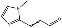 2-Propenal,3-(1-methyl-1H-imidazol-2-yl)-(9CI) Struktur