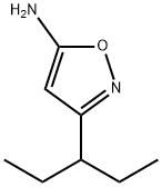 5-Isoxazolamine,3-(1-ethylpropyl)-(9CI) Struktur