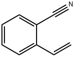 Benzonitrile, 2-ethenyl- Struktur