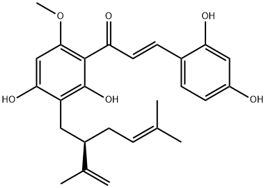 Kuraridine Struktur