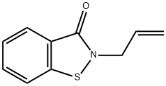 1,2-Benzisothiazol-3(2H)-one, 2-(2-propen-1-yl)- Struktur