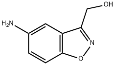 1,2-Benzisoxazole-3-methanol,5-amino-(9CI) Struktur