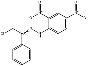 α-Chloroacetophenone 2,4-dinitrophenyl hydrazone Struktur