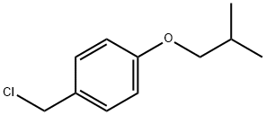 Benzene, 1-(chloromethyl)-4-(2-methylpropoxy)- Struktur