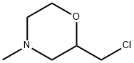 2-(chloromethyl)-4-methylmorpholine Struktur