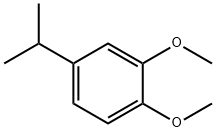 Benzene, 1,2-dimethoxy-4-(1-methylethyl)- Struktur