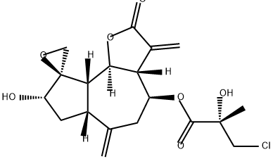 Acroptilin Struktur