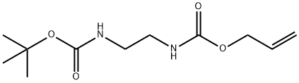 N-Alloc-N'-Boc-ethylenediamine Struktur