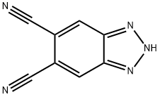 2H-Benzotriazole-5,6-dicarbonitrile Struktur