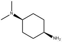 1,4-Cyclohexanediamine, N1,N1-dimethyl-, cis- Struktur