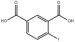 1,3-Benzenedicarboxylic acid, 4-iodo- Struktur