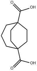 Bicyclo[3.2.2]nonane-1,5-dicarboxylic acid Struktur