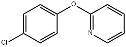 Pyridine, 2-(4-chlorophenoxy)- Struktur