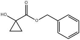 Cyclopropanecarboxylic acid, 1-hydroxy-, phenylmethyl ester Struktur