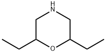 2,6-diethylmorpholine Struktur