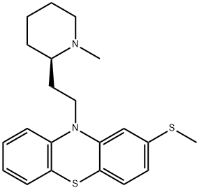 (R)-Thioridazine Struktur