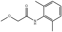 Acetamide, N-(2,6-dimethylphenyl)-2-methoxy- Struktur