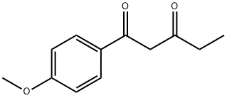 1,3-Pentanedione, 1-(4-methoxyphenyl)- Struktur