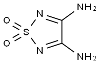 1,2,5-THIADIAZOLE-3,4-DIAMINE 1,1-DIOXIDE Struktur