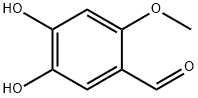 Benzaldehyde, 4,5-dihydroxy-2-methoxy- Struktur