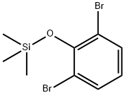 Benzene, 1,3-dibromo-2-[(trimethylsilyl)oxy]- Struktur