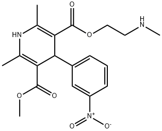 Nicardipine Methyl AMino Derivative Struktur