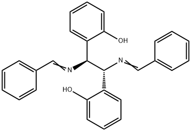 N,N''-BIS(2-HYDROXY-ALPHA-PHENYLBENZYLIDENE)ETHYLENEDIAMINE) Struktur