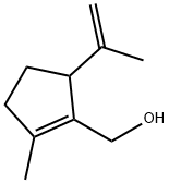 1-Cyclopentene-1-methanol, 2-methyl-5-(1-methylethenyl)-