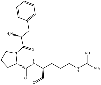 H-D-Phe-Pro-arginal Struktur