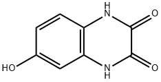 2,3-Quinoxalinedione,1,4-dihydro-6-hydroxy-(9CI) Struktur