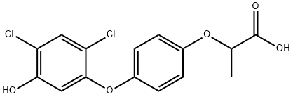 DICLOFOP Struktur