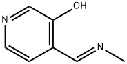 3-Pyridinol,4-[(E)-(methylimino)methyl]-(9CI) Struktur