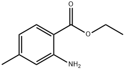 Benzoic acid, 2-amino-4-methyl-, ethyl ester Struktur