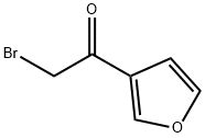 Ethanone, 2-bromo-1-(3-furanyl)- Struktur