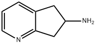 5H-Cyclopenta[b]pyridin-6-amine,6,7-dihydro-(9CI) Struktur