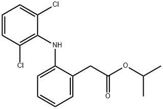 Diclofenac Isopropyl Ester Struktur