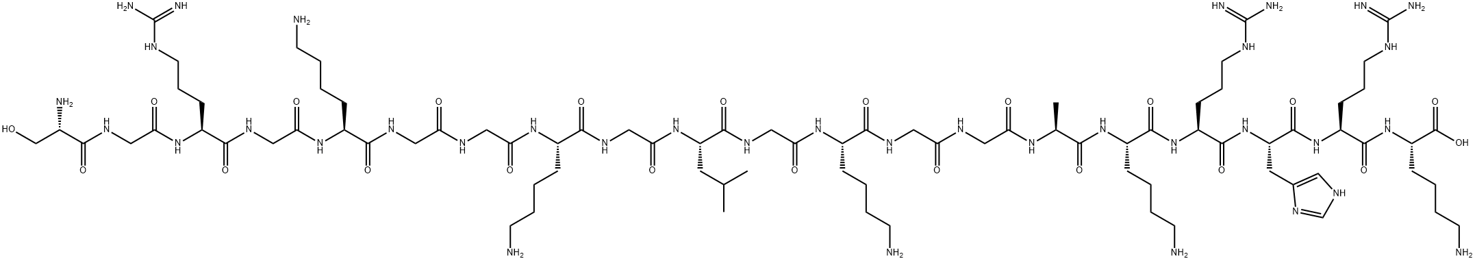 Histone H4 (2-21) Struktur