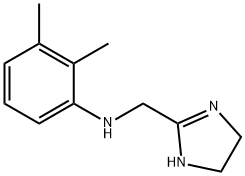 2,3-xylylaminomethyl-2'-imidazoline Struktur