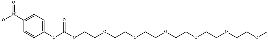 m-PEG7-4-nitrophenyl carbonate Struktur