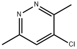 Pyridazine, 4-chloro-3,6-dimethyl- Struktur