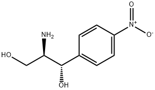 1,3-Propanediol, 2-amino-1-(4-nitrophenyl)-, (1S,2R)- Struktur