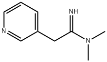 3-Pyridineethanimidamide,N,N-dimethyl-(9CI) Struktur