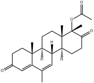 Megestrol Acetate EP Impurity C Struktur