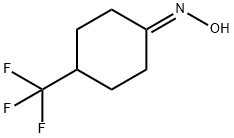 Cyclohexanone, 4-(trifluoromethyl)-, oxime Struktur