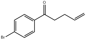 4-Penten-1-one, 1-(4-bromophenyl)- Struktur