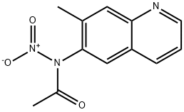 Acetamide, N-(7-methyl-6-quinolinyl)-N-nitro- Struktur