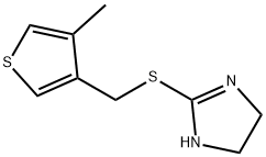 2-Imidazoline,2-[(4-methyl-2-thenyl)thio]-(8CI) Struktur